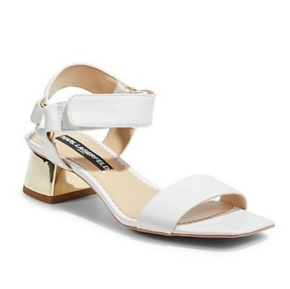 Karl Lagerfeld Square toe sandal - Picture 2 of 7